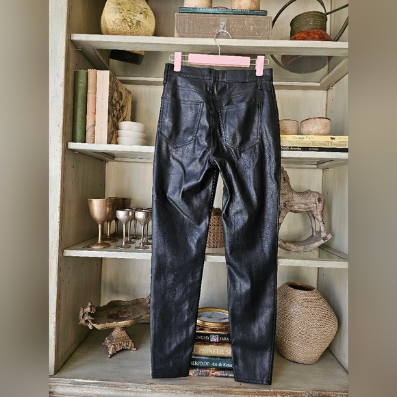 PISTOLA Aline High Rise Skinny Pant in Slate Black - Picture 8 of 11
